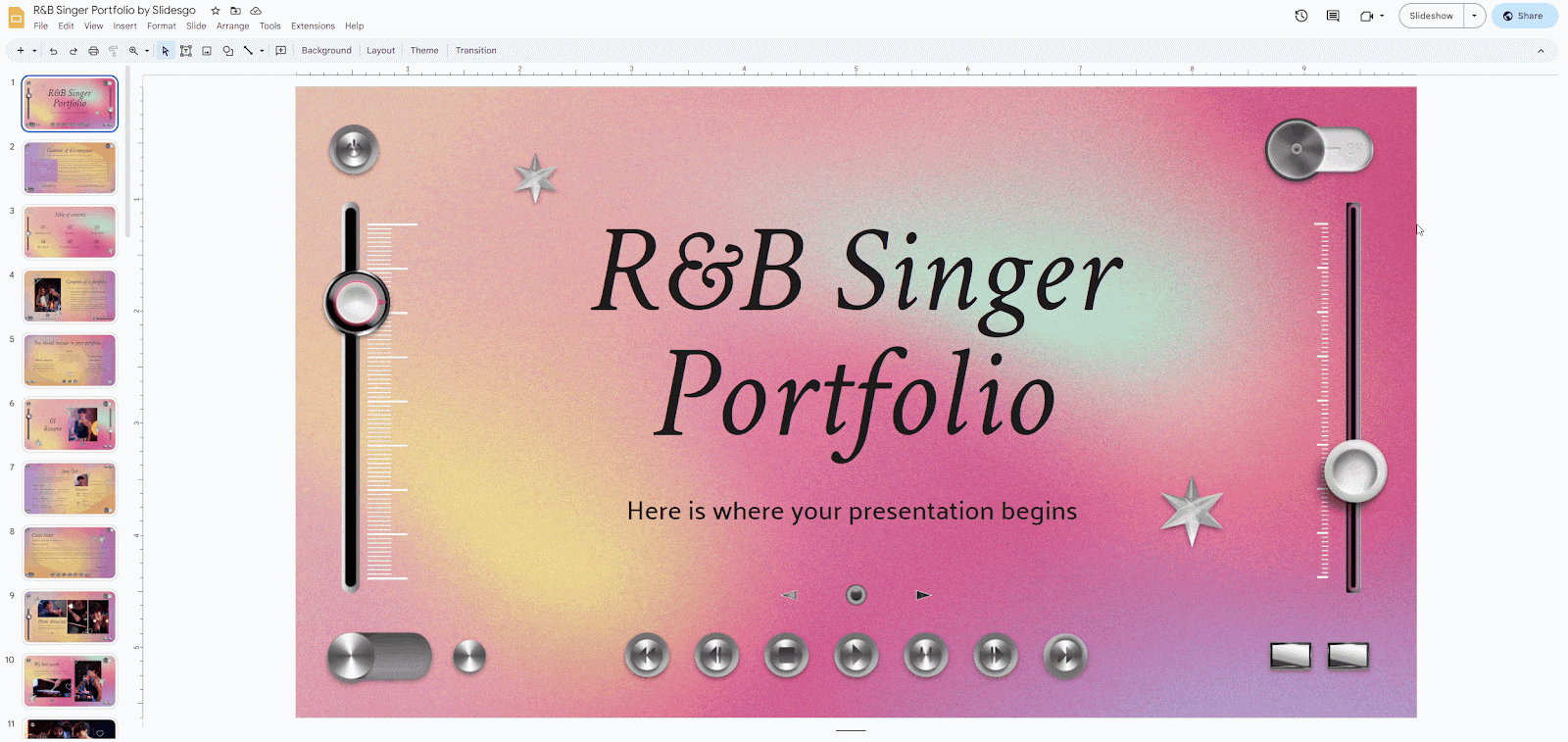 Chế độ xem của người thuyết trình