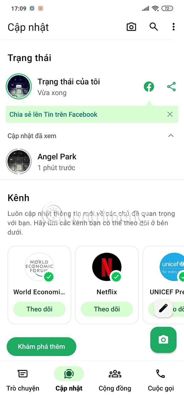 Status WhatsApp