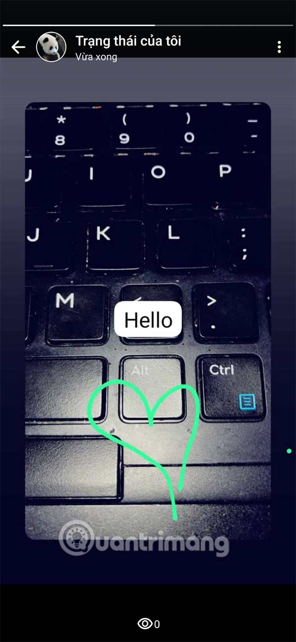 Xem status WhatsApp đăng lại