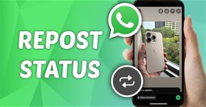 Hướng dẫn đăng lại status WhatsApp của bạn bè