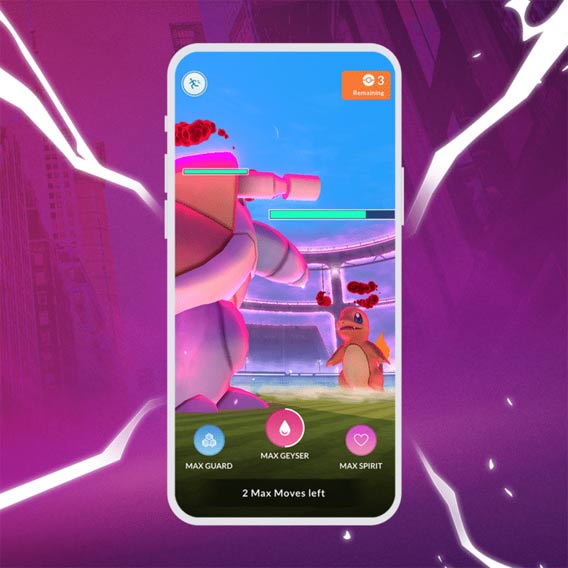 Cơ chế của max battle trong Pokemon Go