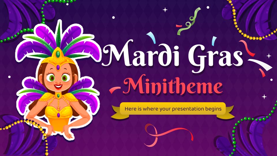 Mardi Gras Minitheme