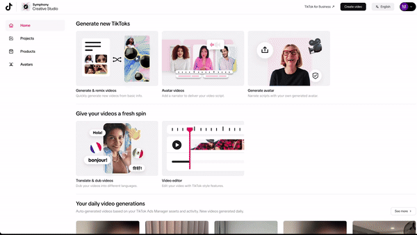 Here's how one can create ads using TikTok's AI tool.