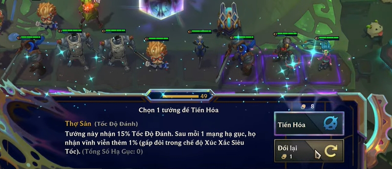 tien hoa di thuong dtcl 