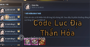 Code Lục Địa Thần Hỏa mới nhất và cách đổi code