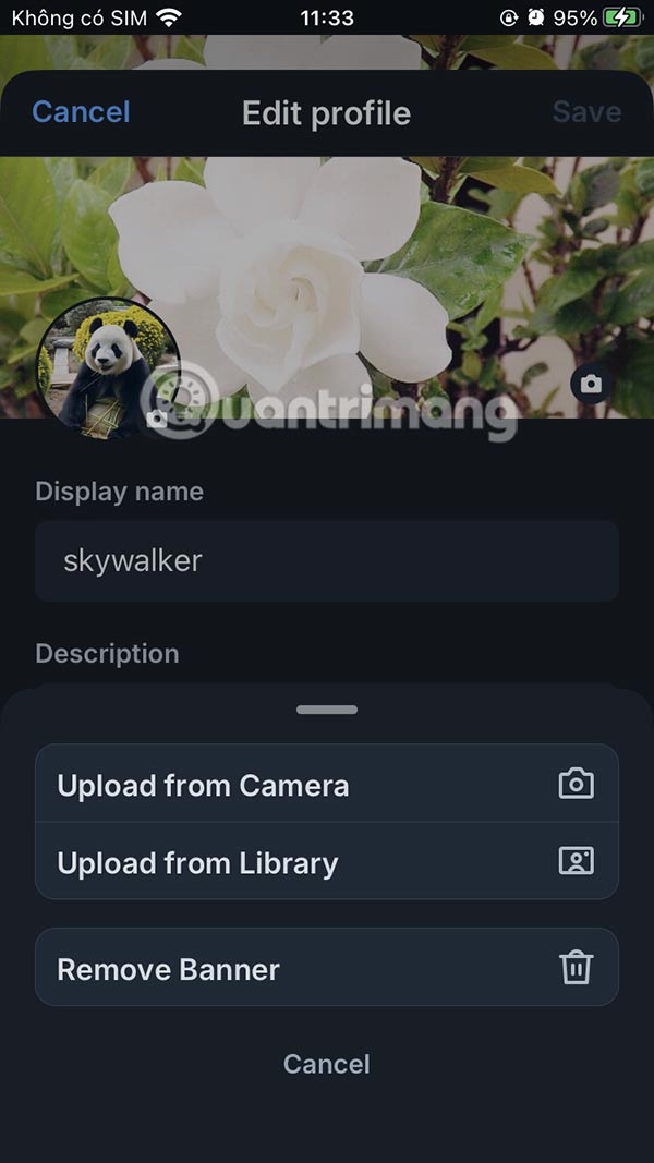 Tải banner Bluesky