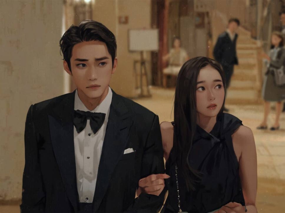 Hai nhân vật chính trong phim Khi chuông điện thoại reo