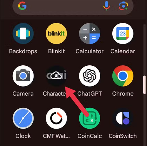 Ứng dụng Android đã lưu trữ