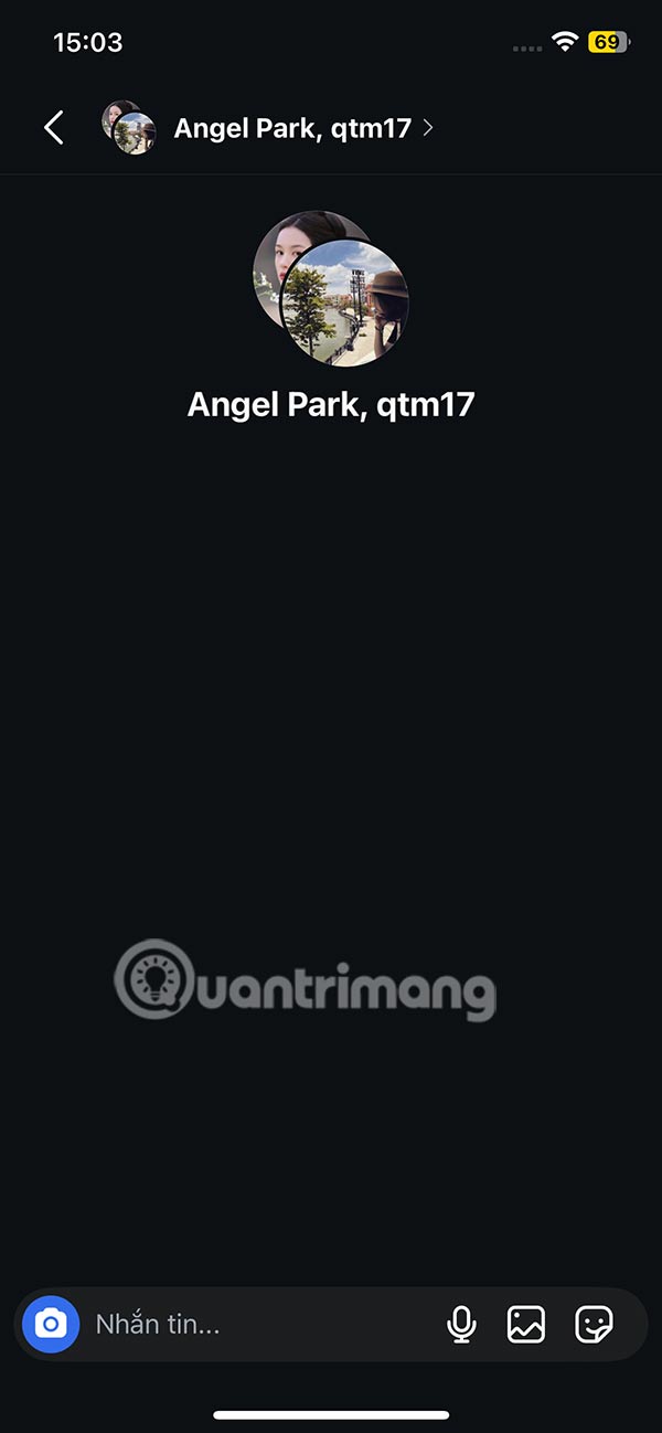 Nhóm chat trên Instagram