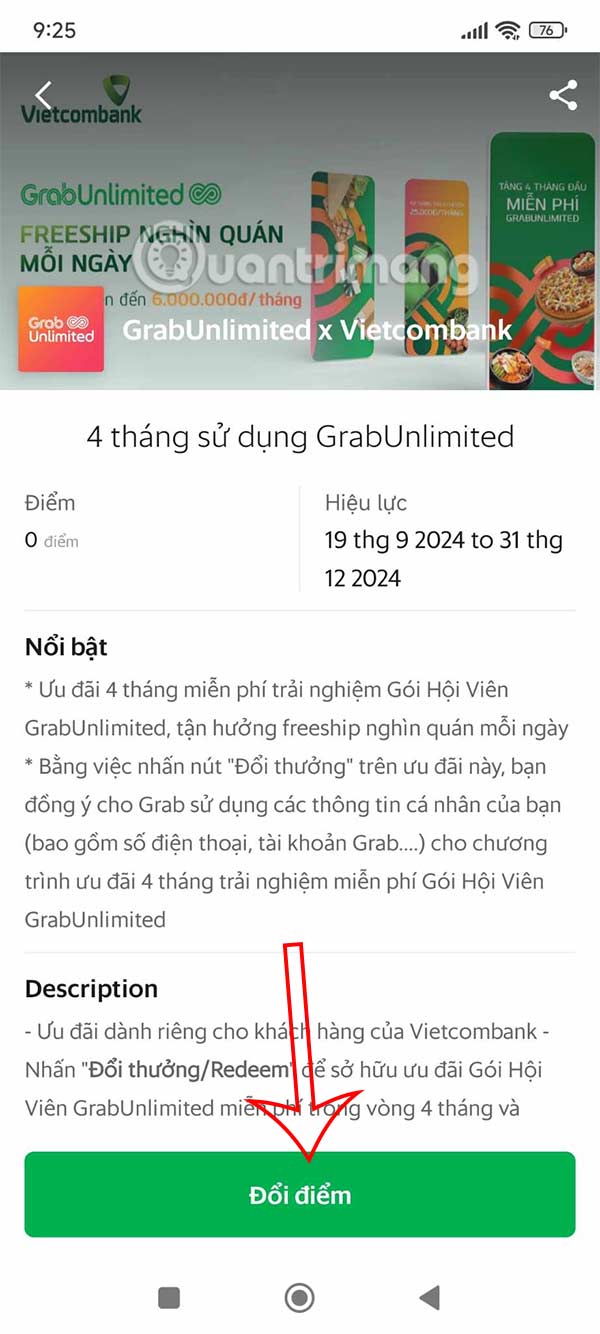 Đăng ký Grab Unlimited miễn phí