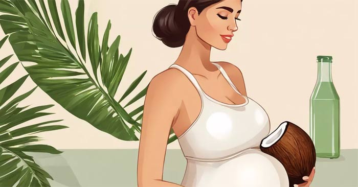 Dầu dừa và phụ nữ mang thai