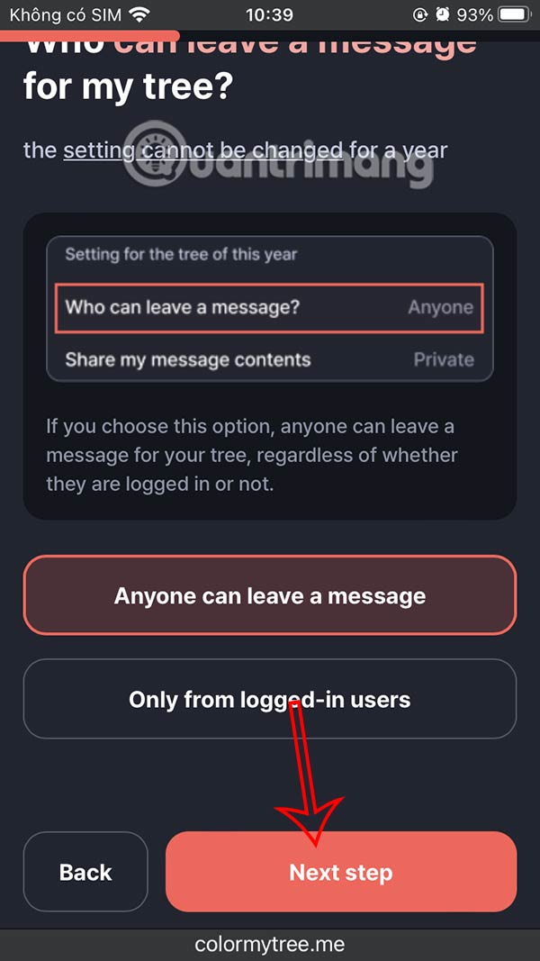Subject sends Christmas wishes