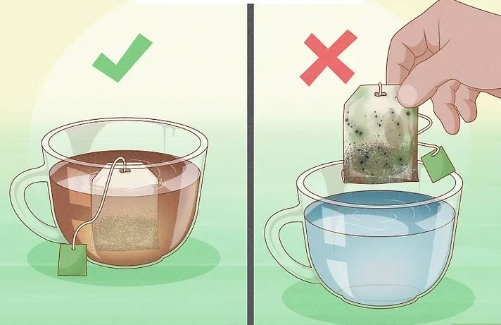 Dấu hiệu túi trà đã hỏng
