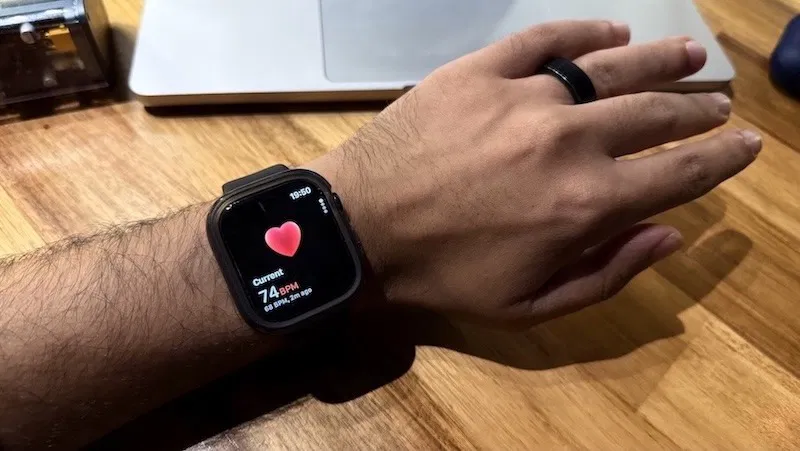 Measure heart rate on Apple Watch