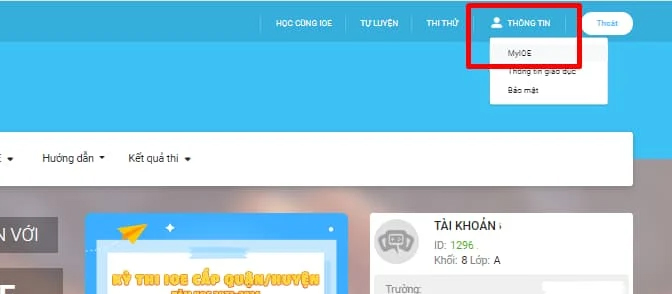 Tài khoản IOE 