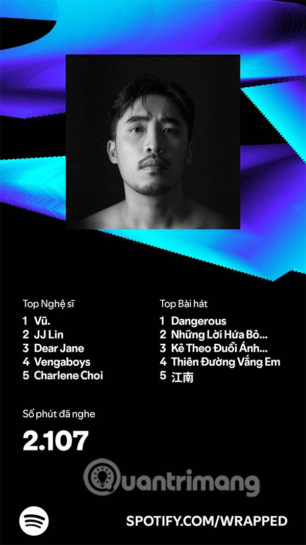 Chia sẻ Spotify Wrapped 2024