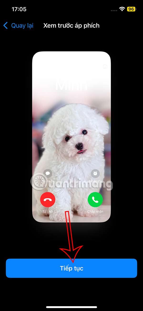 Xem trước ảnh liên hệ