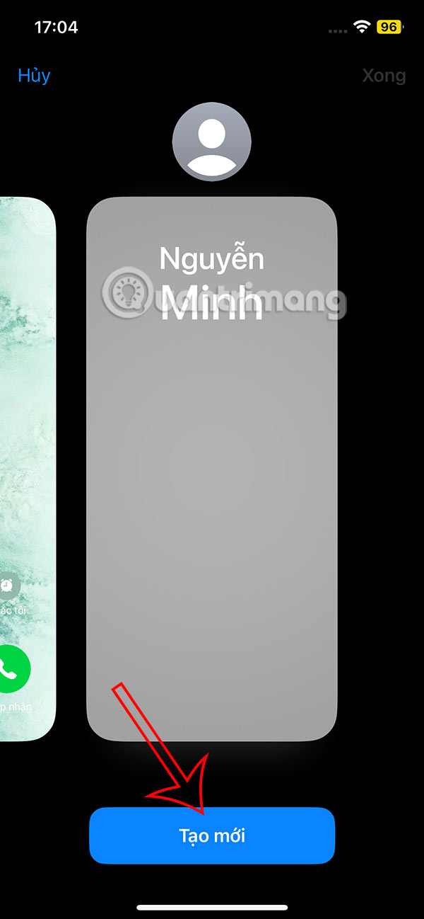 Chỉnh ảnh liên hệ