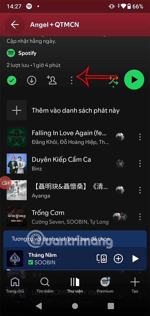 Tùy chỉnh giai điệu chung