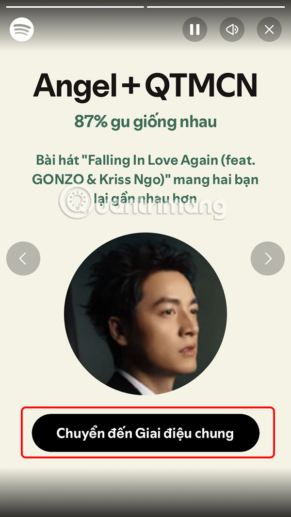 Truy cập giai điệu chung