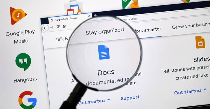 Tạo hồ sơ xin việc trong Google Docs