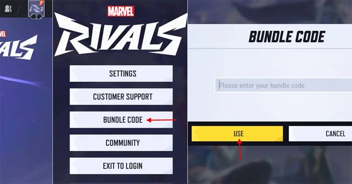 Code game Marvel Rivals