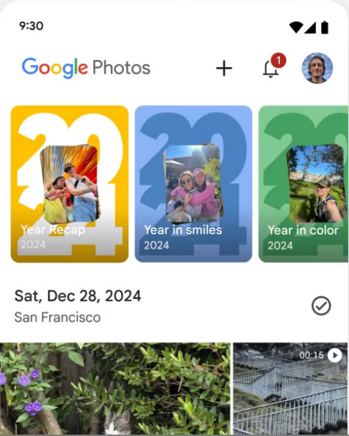 Google Photos 2024 Recap
