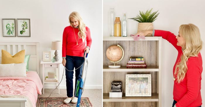 Cách dọn phòng nhanh, gọn, sạch cho người lười