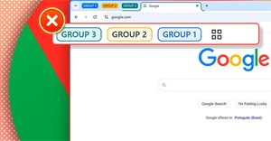 Hướng dẫn tắt biểu tượng nhóm tab trên Chrome