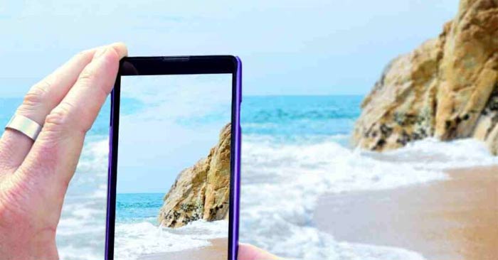 Chế độ chụp hình ngang dọc trên mobile