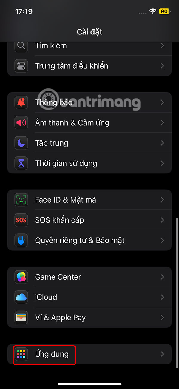 Ứng dụng iPhone