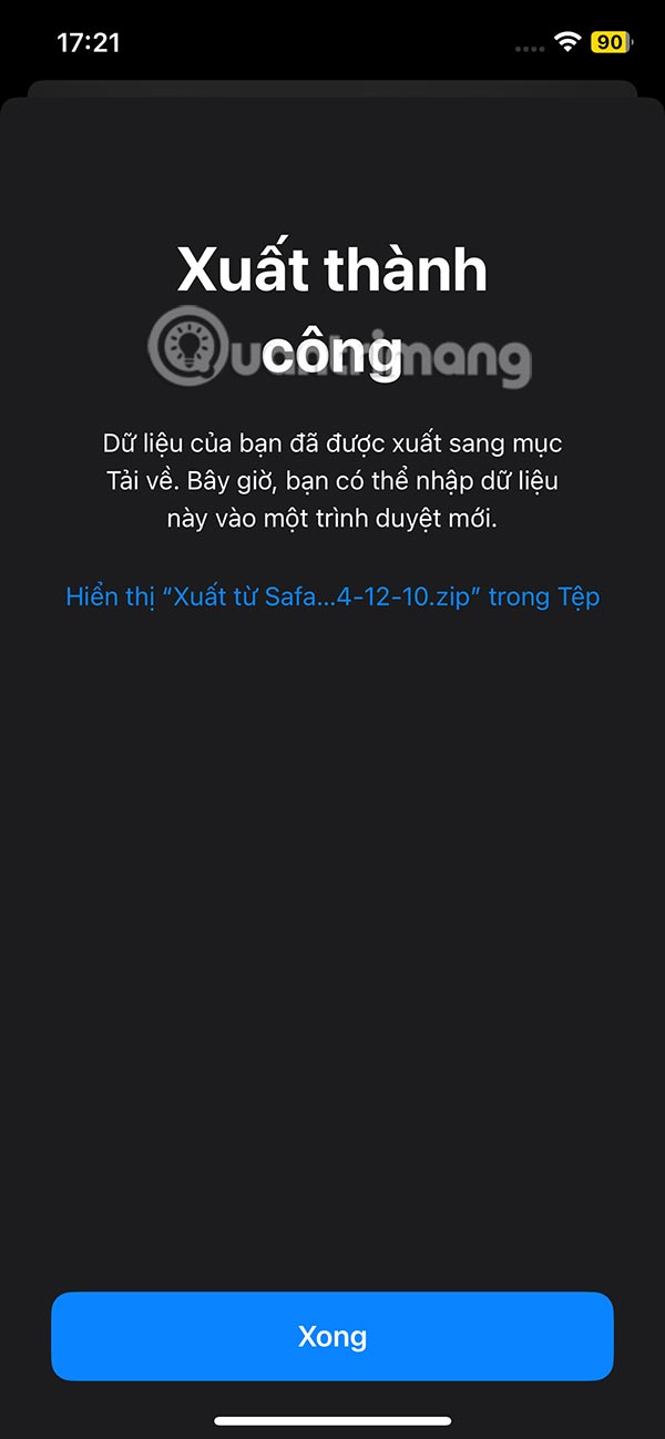 File đã tải xuống