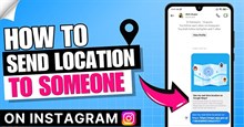 Cách gửi vị trí trực tiếp trên Instagram