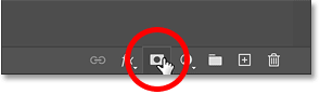 Click the Add Layer Mask icon.