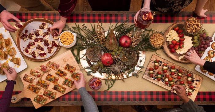 Tổ chức tiệc Giáng sinh tại nhà