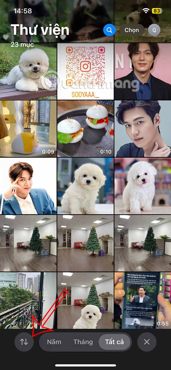 Album ảnh iPhone
