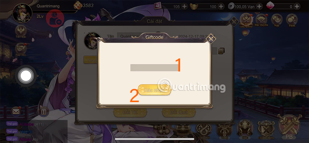 giftcode War Soul of the Three Kingdoms