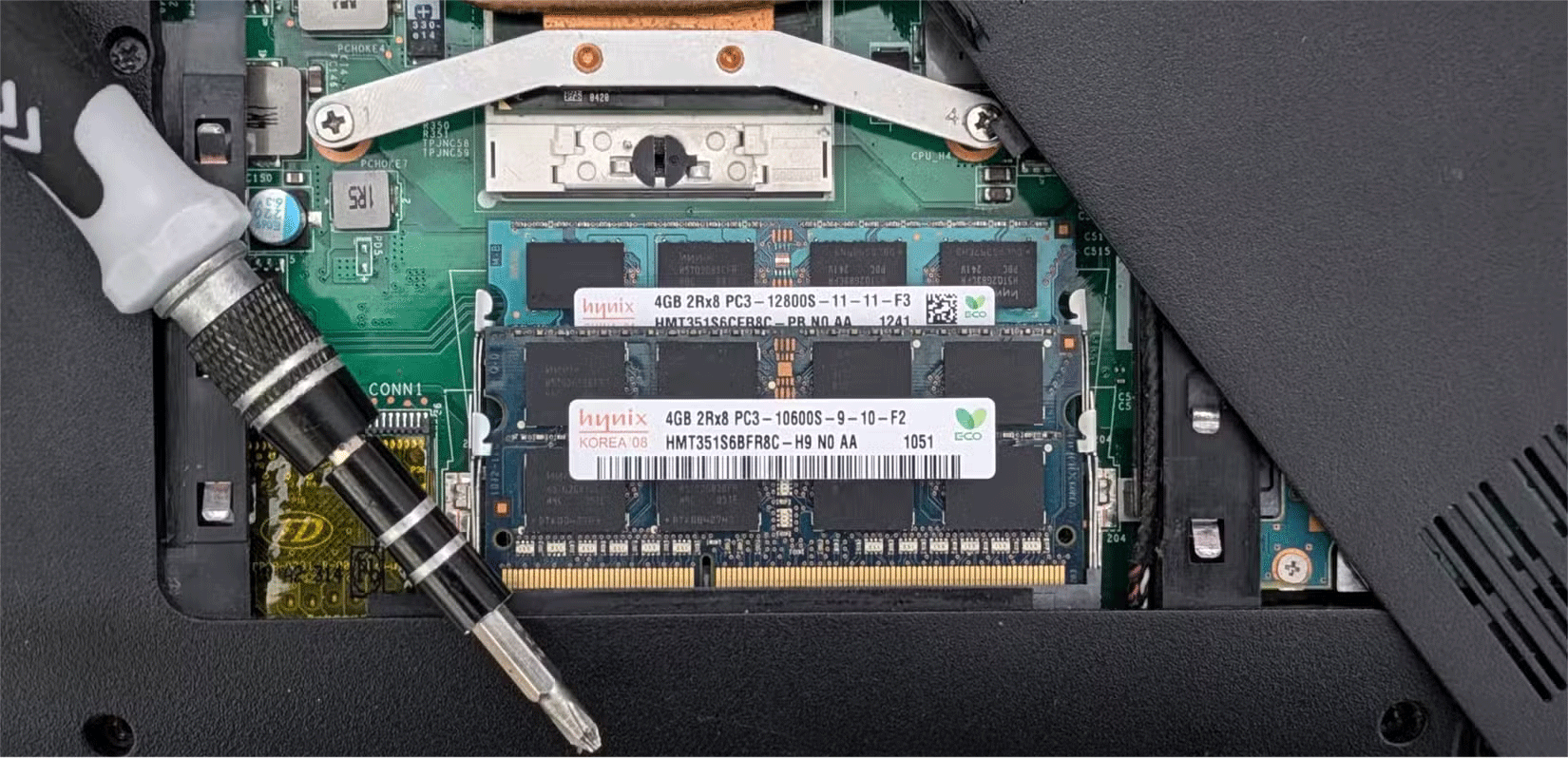 Nâng cấp RAM laptop