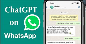 Hướng dẫn sử dụng ChatGPT trên WhatsApp