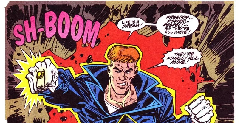 Nhẫn vàng trong tay Guy Gardner