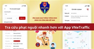 Hướng dẫn dùng VNeTraffic tra cứu phạt nguội