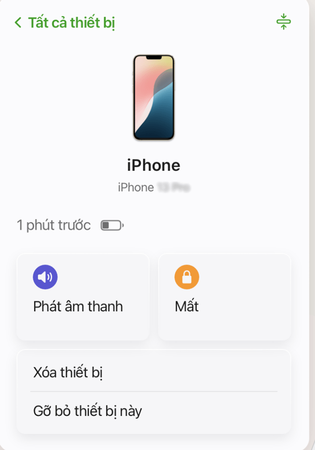 ping iphone