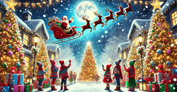 Mẫu thư của ông già Noel gửi bé