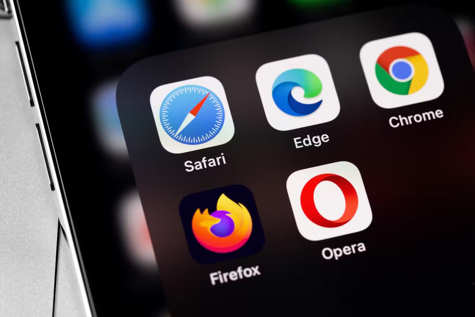 Safari and other third-party web browsing apps on iPhone