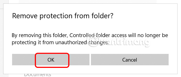 Delete the Windows protection folder