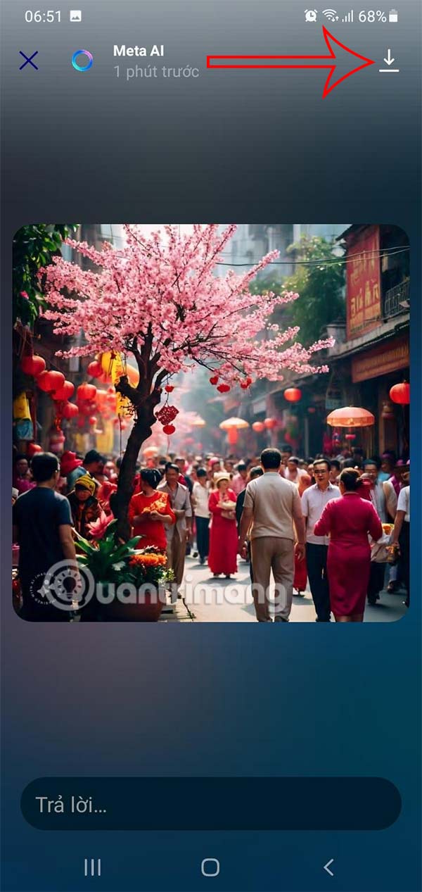 Tải ảnh AI
