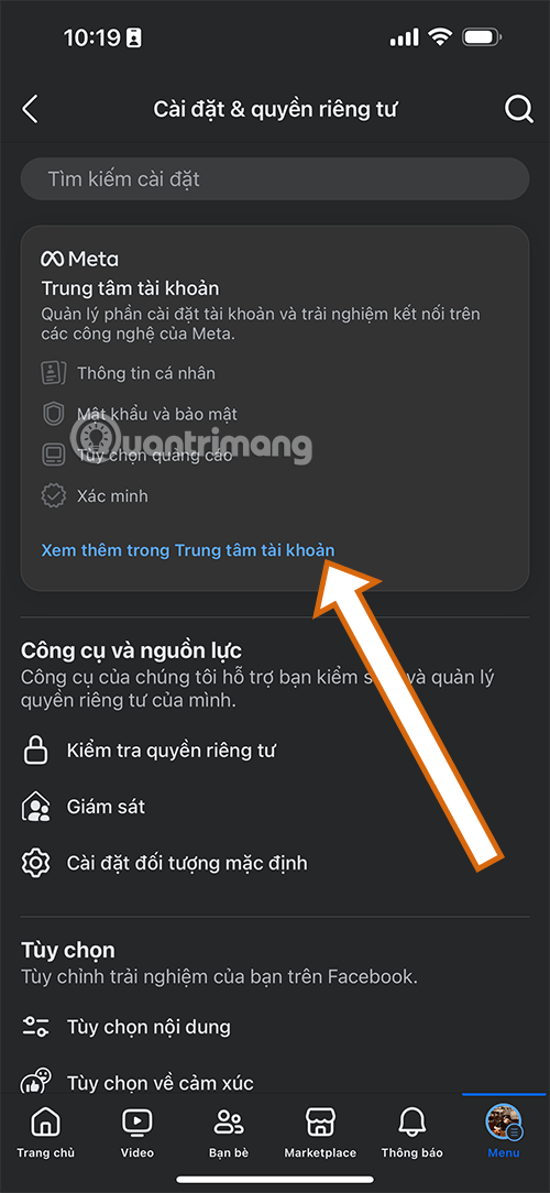 xác thực facebook
