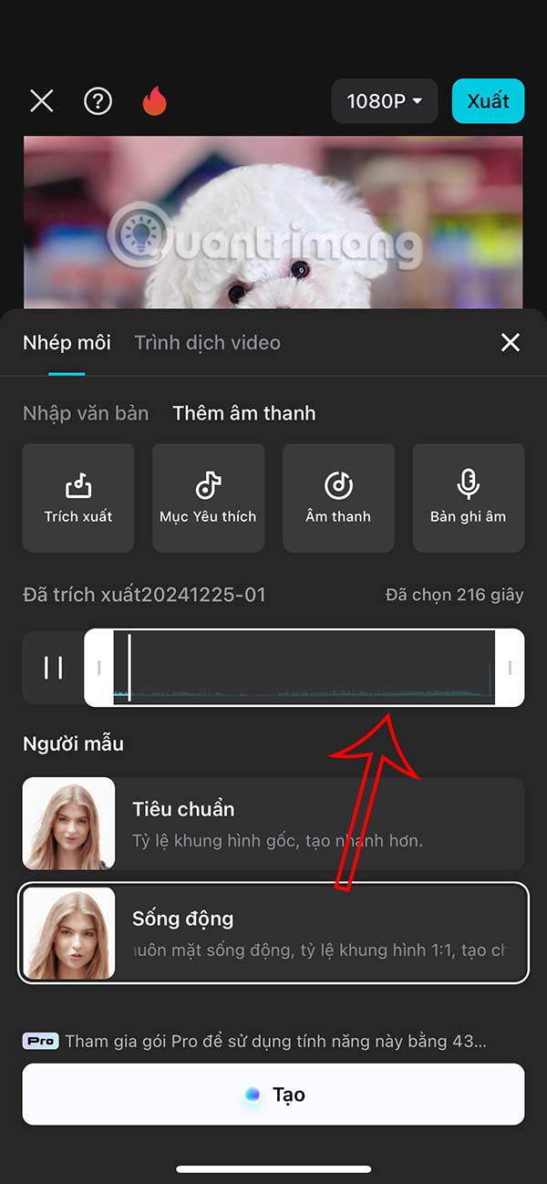 Adjust video duration 