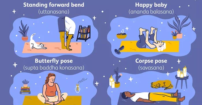 Tư thế yoga chữa mất ngủ