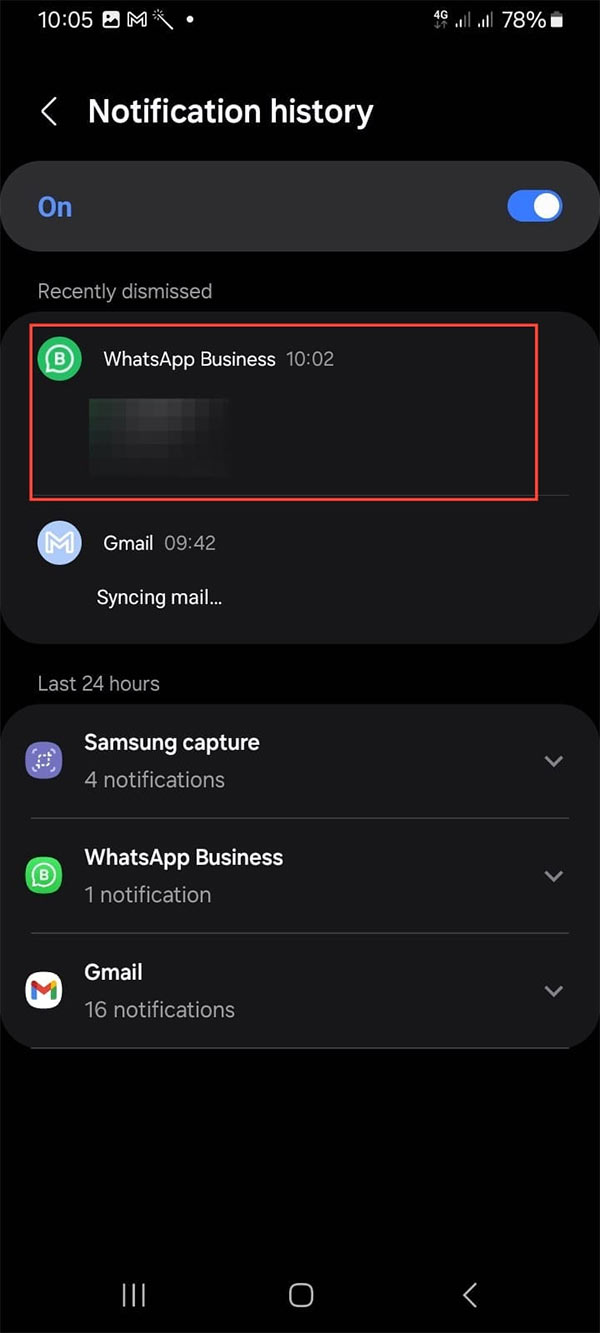 View deleted WhatsApp messages